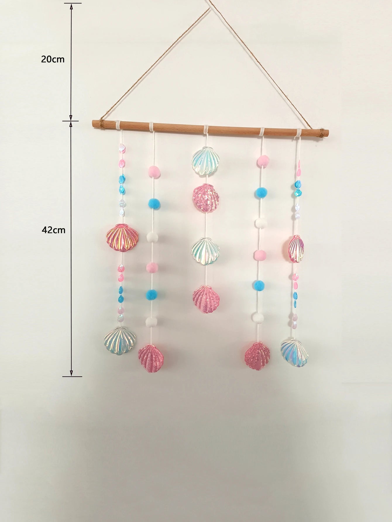 Kids Shell Wall Hanging Decor