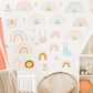 Rainbow & Animals Wall Sticker