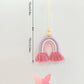 Rainbow Wall Hanging & Butterflies (Small Size)