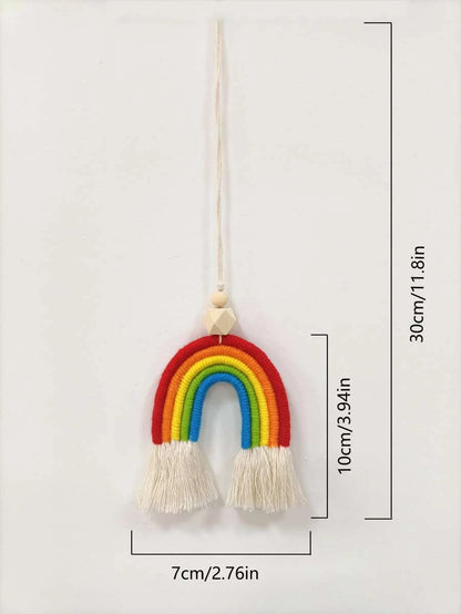 Red Rainbow Wall Hanging (Small Size)