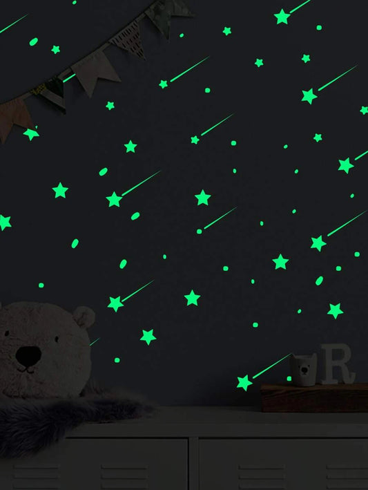 Glow in the dark Shooting Stars Wall Sticker