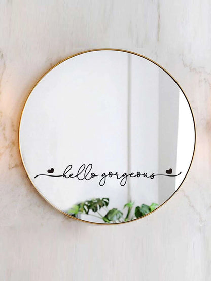 "Hello Gorgeous" Sticker