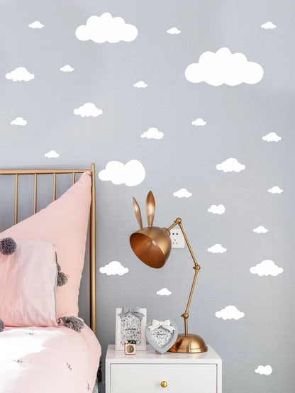 White Clouds Wall Sticker