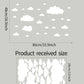 White Clouds Wall Sticker