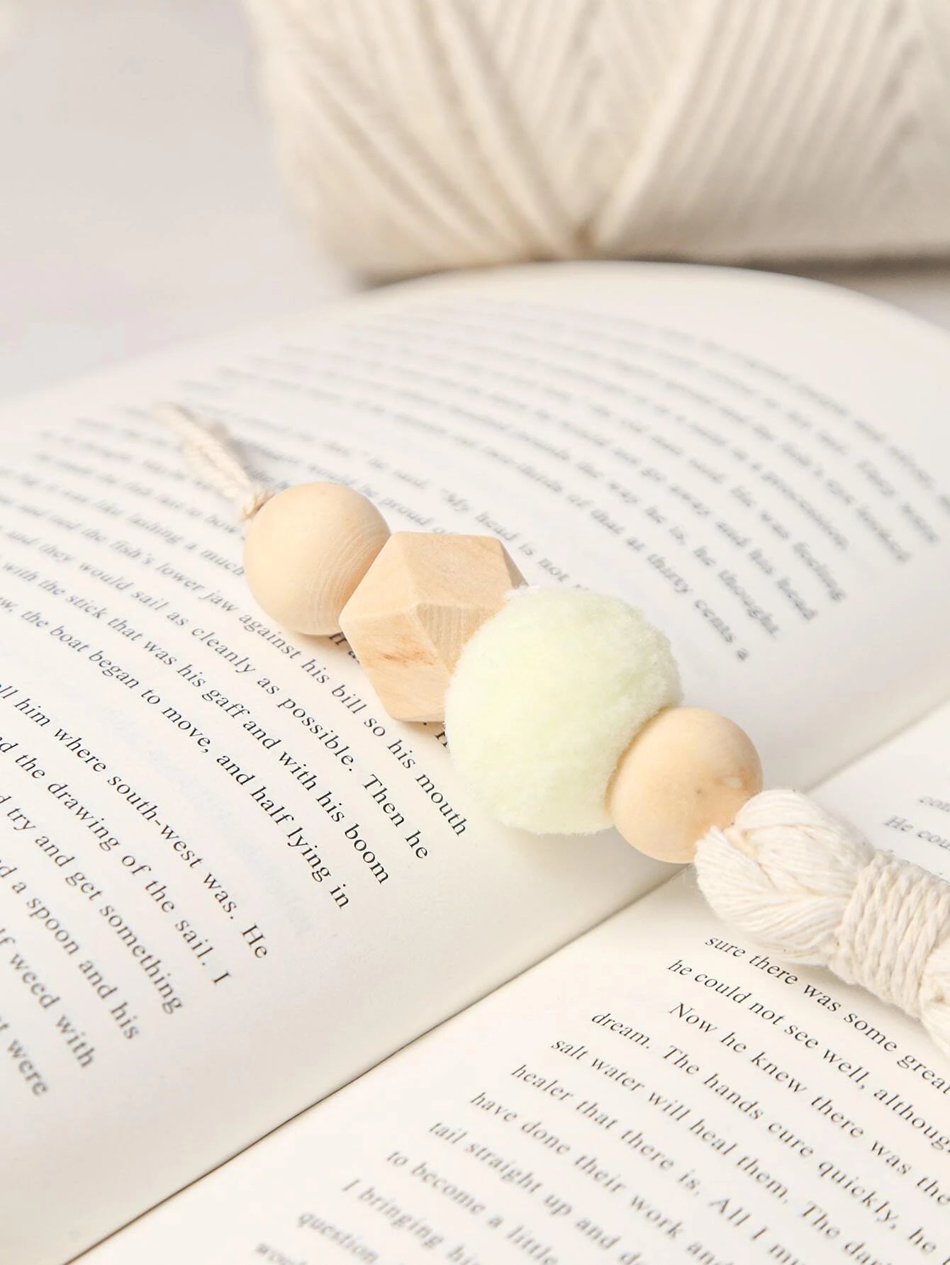 Wooden Bead Wall Hanging