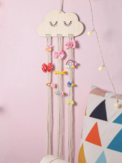 Wooden Cloud Wall Hanging