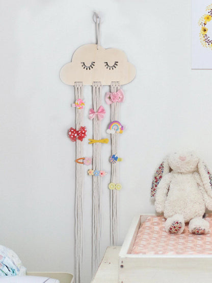 Wooden Cloud Wall Hanging