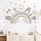 Animals on Rainbow Wall Sticker