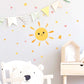 Sun, Stars & Hearts Wall Stickers