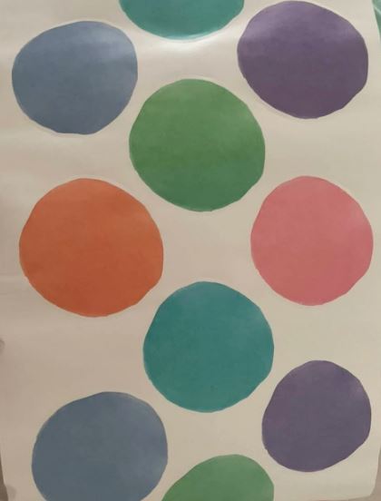 Dot Print Wall Sticker